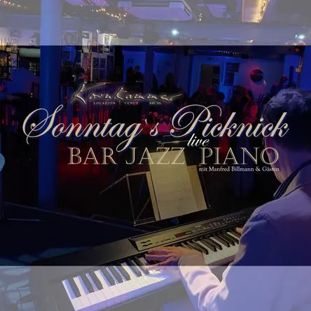 Titelbild zur Veranstaltung Sonntags Picknick & Bar Piano Jazz