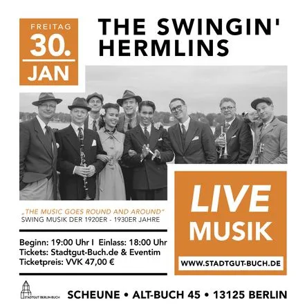 Titelbild zur Veranstaltung The Swingin´ Hermlins