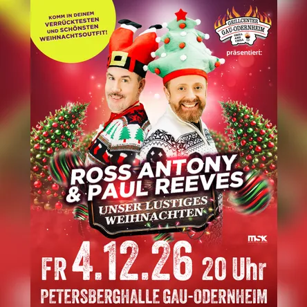 Titelbild zur Veranstaltung Ross Antony & Paul Reeves