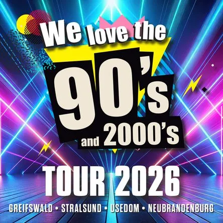 Titelbild zur Veranstaltung We love the 90s and 2000s! Greifswald