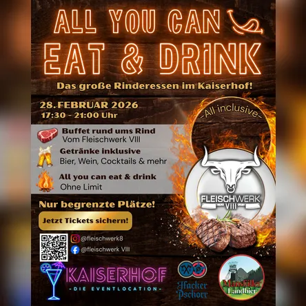 Titelbild zur Veranstaltung All you can eat & drink.