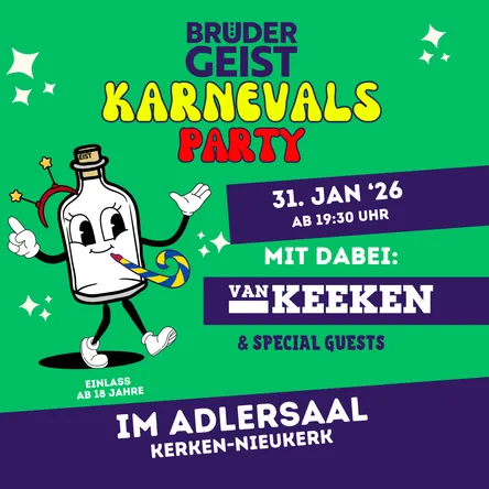 Titelbild zur Veranstaltung KARNEVALSPARTY 2026