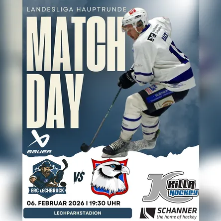 Titelbild zur Veranstaltung ERC Lechbruck - EV Pfronten