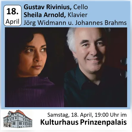 Titelbild zur Veranstaltung Gustav Rivinius, Sheila Arnold