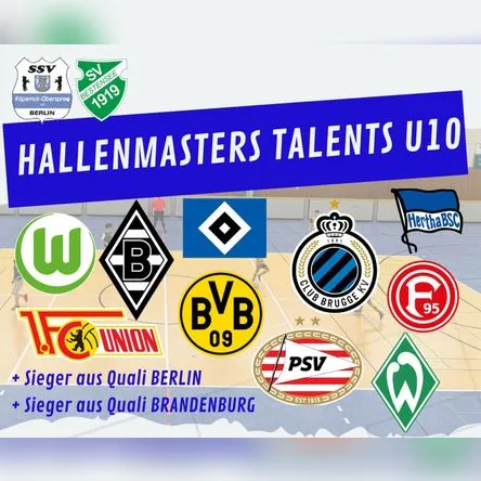 Titelbild zur Veranstaltung Hallenmasters Talents U10