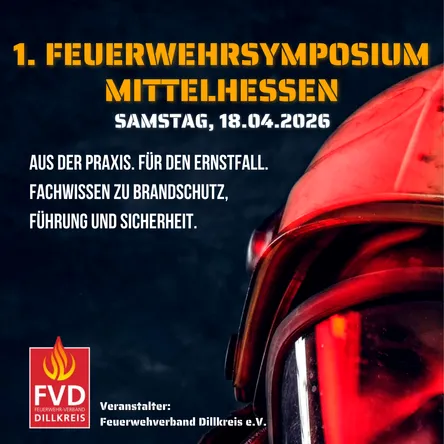 Titelbild zur Veranstaltung 1. Feuerwehrsymposium Mittelhessen