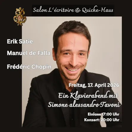 Titelbild zur Veranstaltung Ein Klavierabend mit Simone a. Tavoni