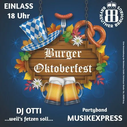 Titelbild zur Veranstaltung Burger Oktoberfest
