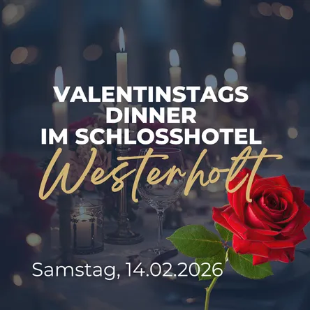 Titelbild zur Veranstaltung Candle Light Dinner zum Valentinstag