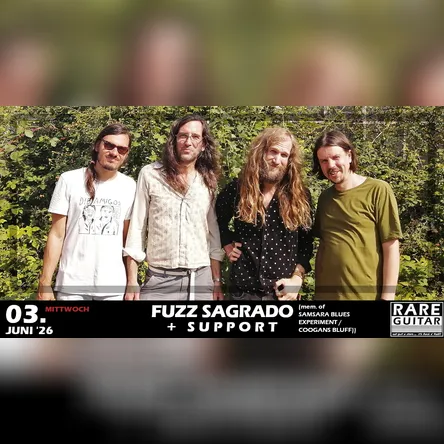 Titelbild zur Veranstaltung Fuzz Sagrado + Support