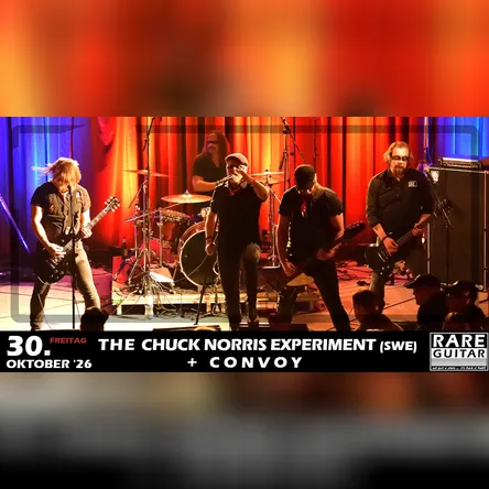 Titelbild zur Veranstaltung The Chuck Norris Experiment + Convoy