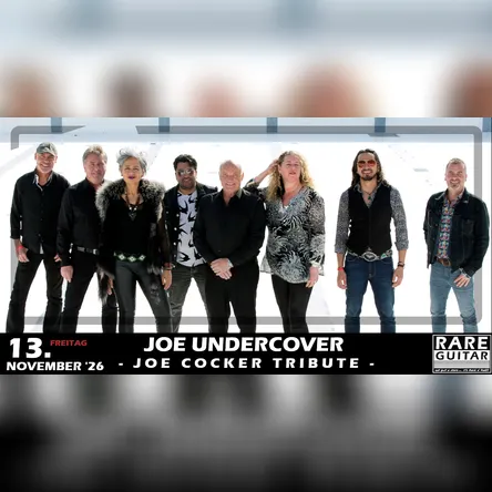 Titelbild zur Veranstaltung Joe Undercover - Joe Cocker Tribute