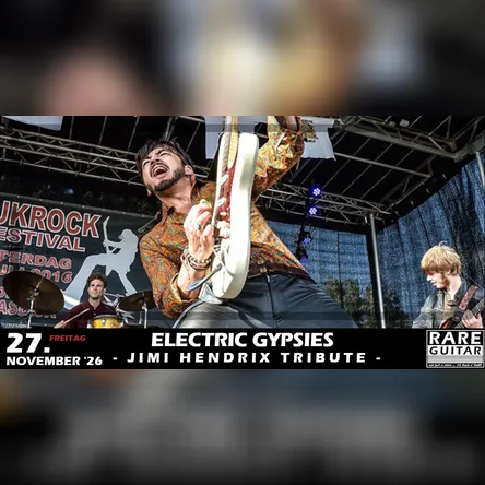 Titelbild zur Veranstaltung Electric Gypsies - Jimi Hendrix Tribute