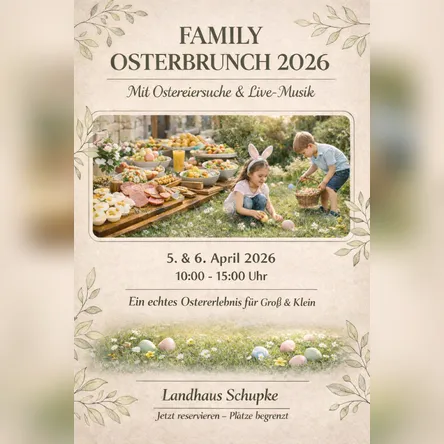Titelbild zur Veranstaltung Osterbrunch 05.04.26