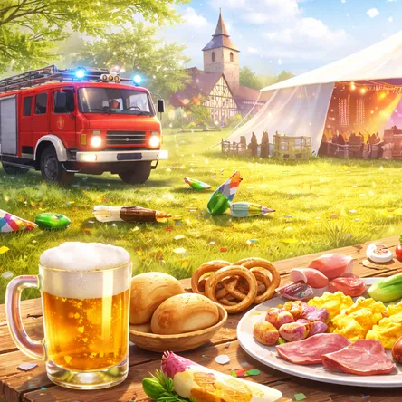 Titelbild zur Veranstaltung Katerfrühstück | 100 Jahre FF Nettelrede