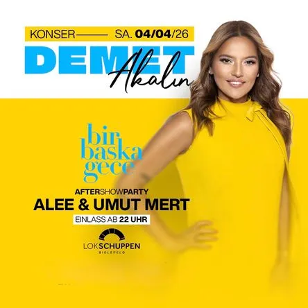 Titelbild zur Veranstaltung Demet Akalin - Bir Baska Gece - 04.04.26