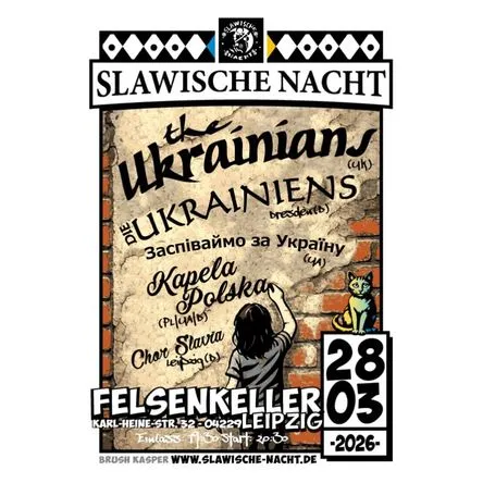 Titelbild zur Veranstaltung Slawische Nacht mit THE UKRAINIANS