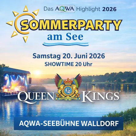 Titelbild zur Veranstaltung Aqua Sommerparty am See