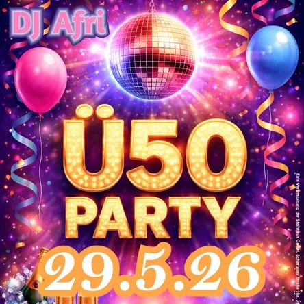 Titelbild zur Veranstaltung Ü50 Party