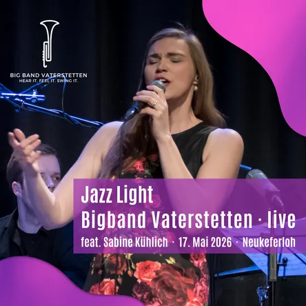 Titelbild zur Veranstaltung Jazz Light - Featuring Sabine Kühlich