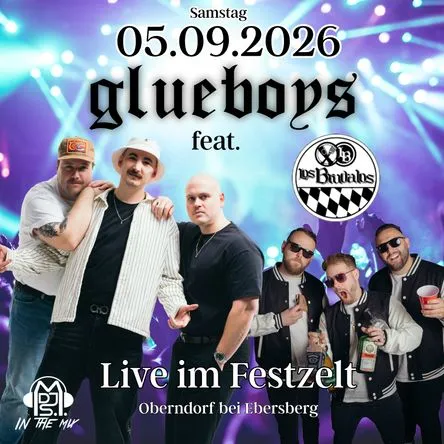 Titelbild zur Veranstaltung Glueboys feat. LosBrudalos