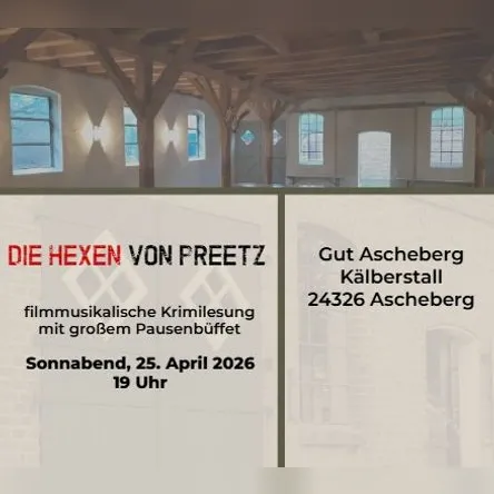 Titelbild zur Veranstaltung Autorenlesung "Die Hexen von Preetz"