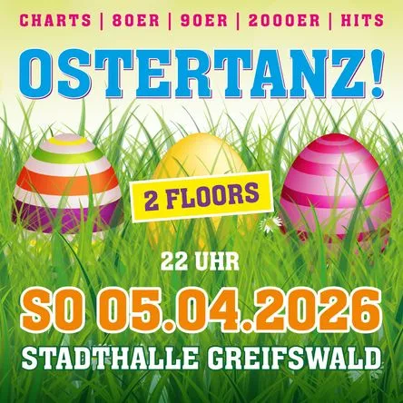 Titelbild zur Veranstaltung Daddy Cool - Ostertanz! Greifswald