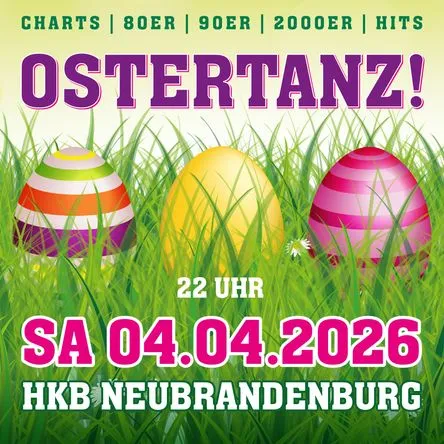 Titelbild zur Veranstaltung Daddy Cool - Ostertanz! Neubrandenburg