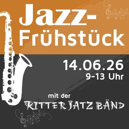 Titelbild zur Veranstaltung Jazz Frühstück mit der Ritterjatz-Bänd