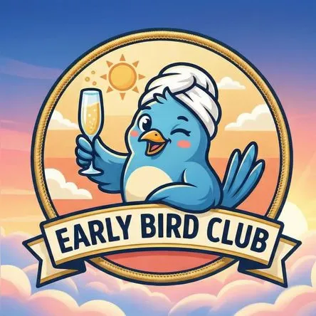 Titelbild zur Veranstaltung EARLY BIRD CLUB DEINE DAY-DRINKING PARTY