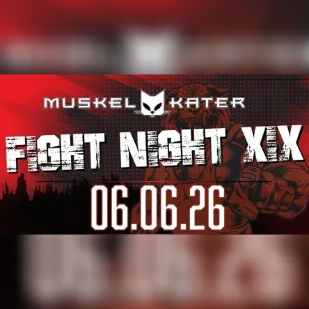 Titelbild zur Veranstaltung Muskelkater Fight Night XIX