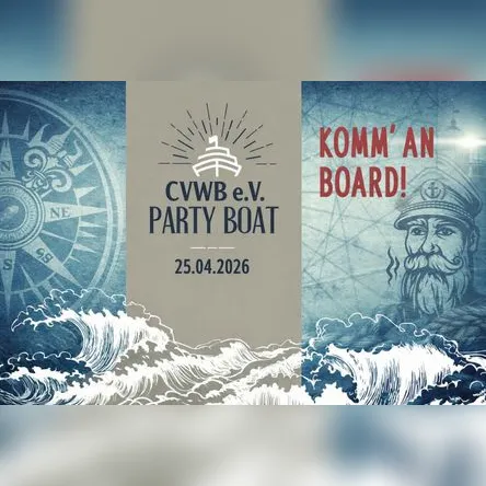 Titelbild zur Veranstaltung CVWB Partyschiff Höxter