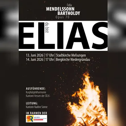 Titelbild zur Veranstaltung Elias