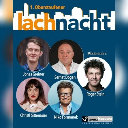 Titelbild zur Veranstaltung 1. Oberstaufener Lachnacht