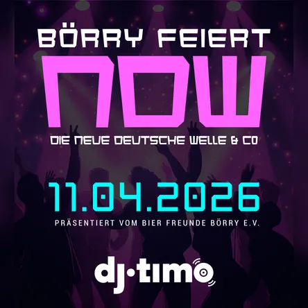 Titelbild zur Veranstaltung Börry feiert die NDW & Co