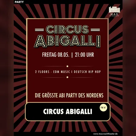 Titelbild zur Veranstaltung CIRCUS ABIGALLI