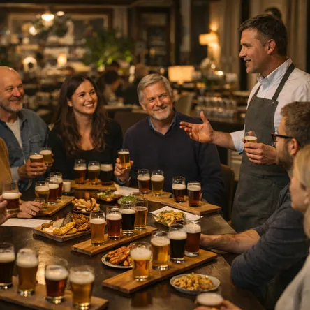 Titelbild zur Veranstaltung BierTasting mit Foodpairing