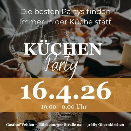 Titelbild zur Veranstaltung Küchenparty