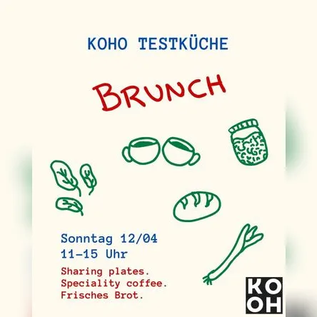 Titelbild zur Veranstaltung KOHO//TESTKÜCHE - Brunch Edition