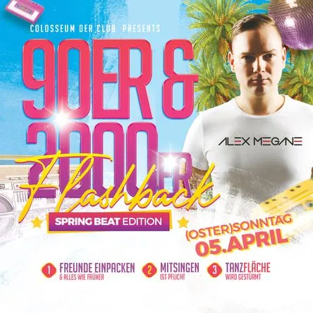 Titelbild zur Veranstaltung 90ER & 2000ER PARTY