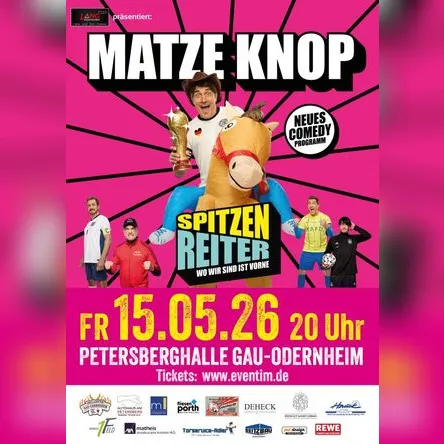 Titelbild zur Veranstaltung Matze Knop