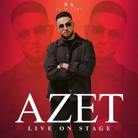 Tickets für AZET - Live am 24.04.2026 in Kinki Palace Sinsheim ...