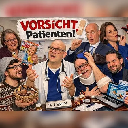Titelbild zur Veranstaltung Vorsicht, Patienten!