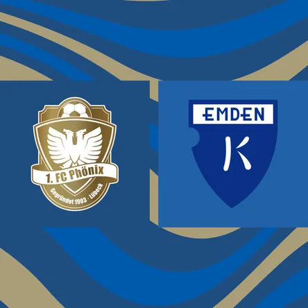 Titelbild zur Veranstaltung 1. FC Phönix Lübeck - Kickers Emden