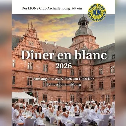 Titelbild zur Veranstaltung Diner en blanc 2026 Aschaffenburg