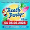 Titelbild zur Veranstaltung BEACHPARTY w/Strand Ludwigsburg