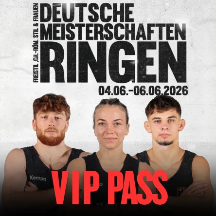 Titelbild zur Veranstaltung Deutsche Meisterschaften VIP Pass