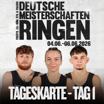 Titelbild zur Veranstaltung Deutsche Meisterschaften Tag 1