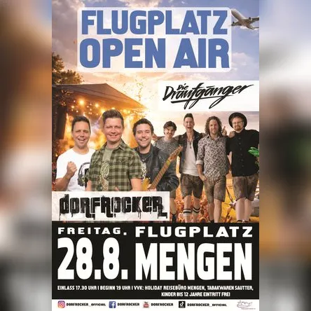 Titelbild zur Veranstaltung Dorfrocker und Die Draufgänger Open Air
