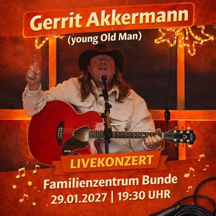 Titelbild zur Veranstaltung Gerrit Akkermann (the young old man)